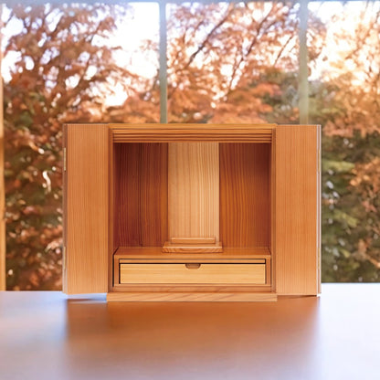 国産天然木・永平寺杉シリーズ 『永福』上置型